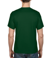 DryBlend Adult T-Shirt DARK GREEN Back