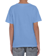 DryBlend Youth T-Shirt CAROLINA BLUE Back