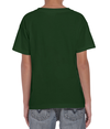 DryBlend Youth T-Shirt FOREST GREEN Back