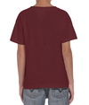 DryBlend Youth T-Shirt MAROON Back