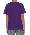 DryBlend Youth T-Shirt PURPLE Back