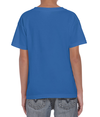 DryBlend Youth T-Shirt ROYAL Back