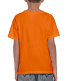DryBlend Youth T-Shirt S. ORANGE Back