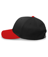 Coolport Mesh Cap BLACK/RED lside