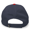 Coolport Mesh Cap NAVY/RED Back