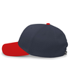 Coolport Mesh Cap NAVY/RED lside