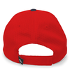 Coolport Mesh Cap RED/NAVY Back