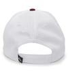 Coolport Mesh Cap SILVER/MAROON Back