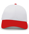 Coolport Mesh Cap SILVER/RED Front
