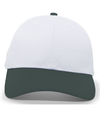 Coolport Mesh Cap WHITE/DARK GREEN Front