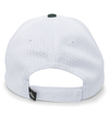 Coolport Mesh Cap WHITE/DARK GREEN Back