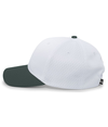 Coolport Mesh Cap WHITE/DARK GREEN lside