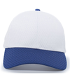 Coolport Mesh Cap WHITE/ROYAL Front