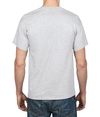 DryBlend Adult Tee With Pocket ASH GREY Back