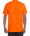 DryBlend Adult Tee With Pocket S. ORANGE Back