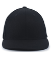Wool Combo Umpire Cap BLACK Front
