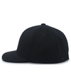 Wool Combo Umpire Cap BLACK lside
