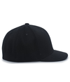 Wool Combo Umpire Cap BLACK rside