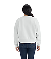 Womens Heavyweight Sweatshirt BONE Back