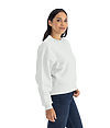 Womens Heavyweight Sweatshirt BONE Side