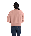 Womens Heavyweight Sweatshirt DESERT PINK Back