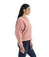 Womens Heavyweight Sweatshirt DESERT PINK Side