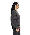 Womens Heavyweight Sweatshirt GRAPHITE BLACK Side