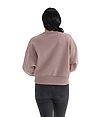 Womens Heavyweight Sweatshirt SHIITAKE Back
