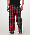 Mens Harley Flannel Pant RED/BLACK KINGSTON PLAID BACK