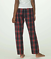 Womens Haley Flannel Pant RED/BLACK KINGSTON PLAID BACK