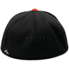 Perforated Flexfit Cap BLACK/ORANGE Back