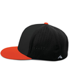 Perforated Flexfit Cap BLACK/ORANGE lside