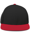 Perforated Flexfit Cap BLACK/RED Front