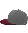Perforated Flexfit Cap GRAPHITE/MAROON lside