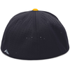 Perforated Flexfit Cap NAVY/GOLD Back