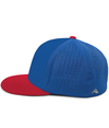 Perforated Flexfit Cap ROYAL/RED lside