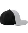 Perforated Flexfit Cap SILVER/BLACK/SILVER rside