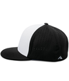 Perforated Flexfit Cap WHITE/BLACK/BLACK lside