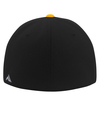 Premium A/C Flexfit Cap BLACK/GOLD Back