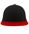 Premium A/C Flexfit Cap BLACK/RED Front