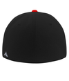 Premium A/C Flexfit Cap BLACK/RED Back