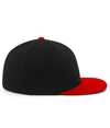 Premium A/C Flexfit Cap BLACK/RED rside