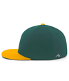 Premium A/C Flexfit Cap DARK GREEN/GOLD lside