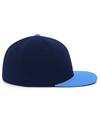 Premium A/C Flexfit Cap NAVY/COLUMBIA BLUE rside