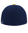 Premium A/C Flexfit Cap NAVY/GOLD Back