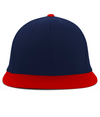 Premium A/C Flexfit Cap NAVY/RED Front