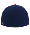 Premium A/C Flexfit Cap NAVY/RED Back