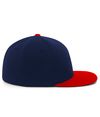 Premium A/C Flexfit Cap NAVY/RED rside