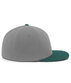 Premium A/C Flexfit Cap SILVER/DARK GREEN rside