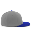 Premium A/C Flexfit Cap SILVER/ROYAL rside